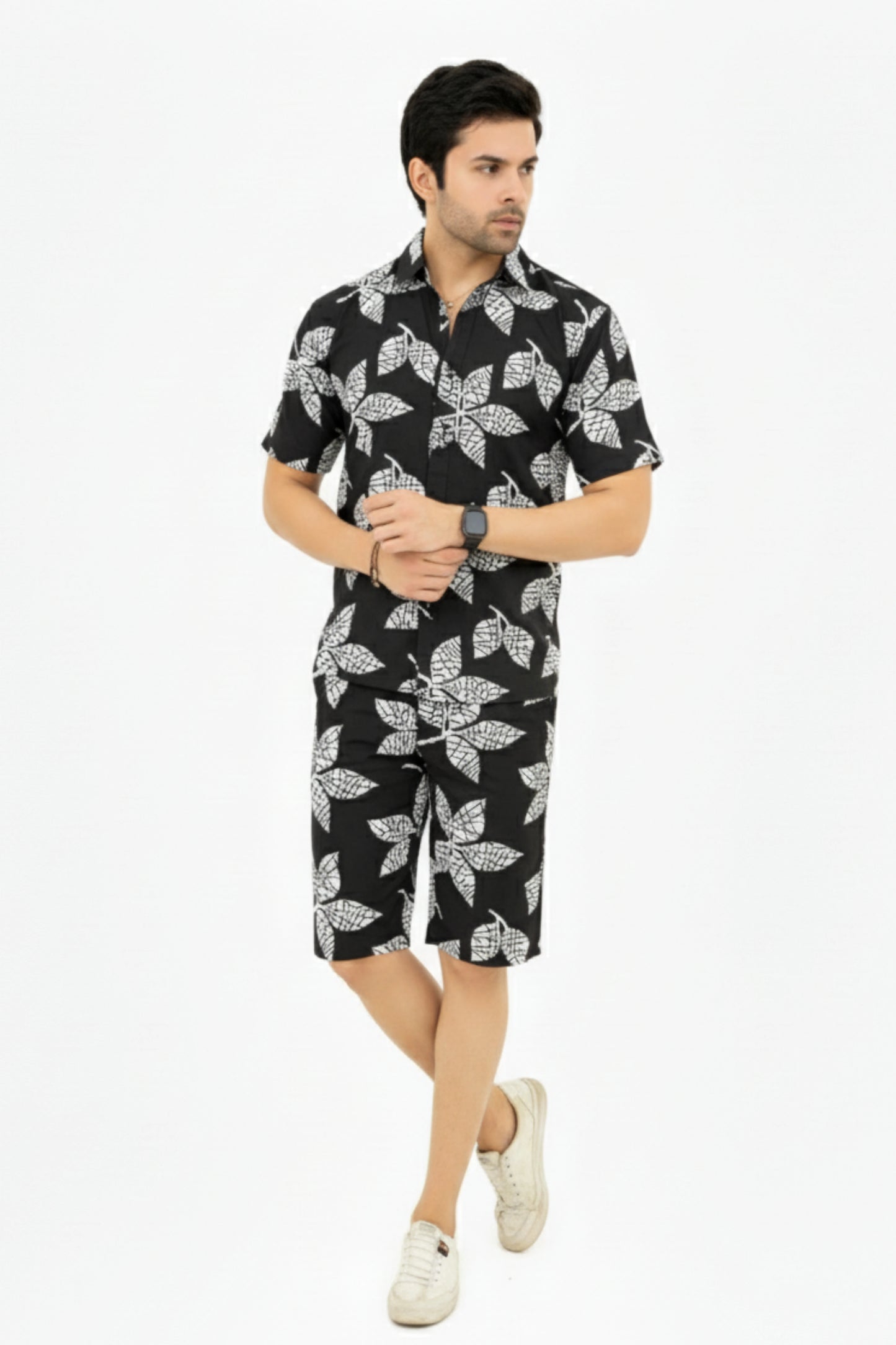 A021 – Black Floral Premium Set