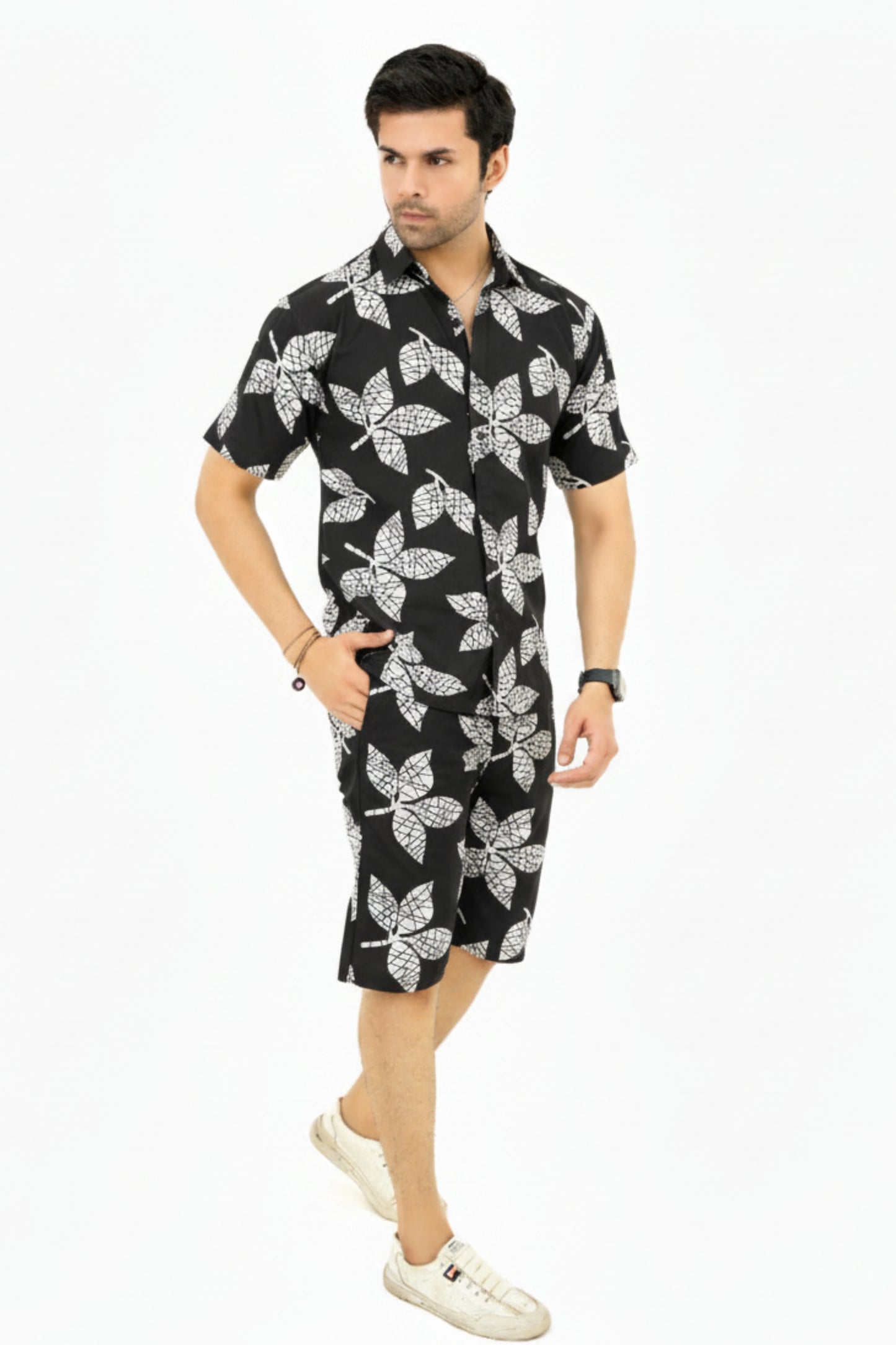 A021 – Black Floral Premium Set