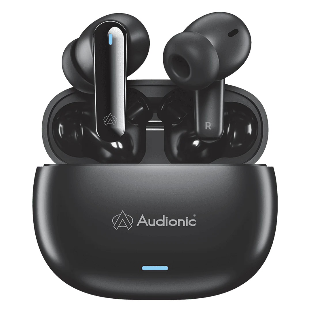 Audionic Airbud 425 (original) Quad Mic, ENC Wireless Earbuds, Gaming mode Low Latency TWS Earbud With 40 Hours Playrime