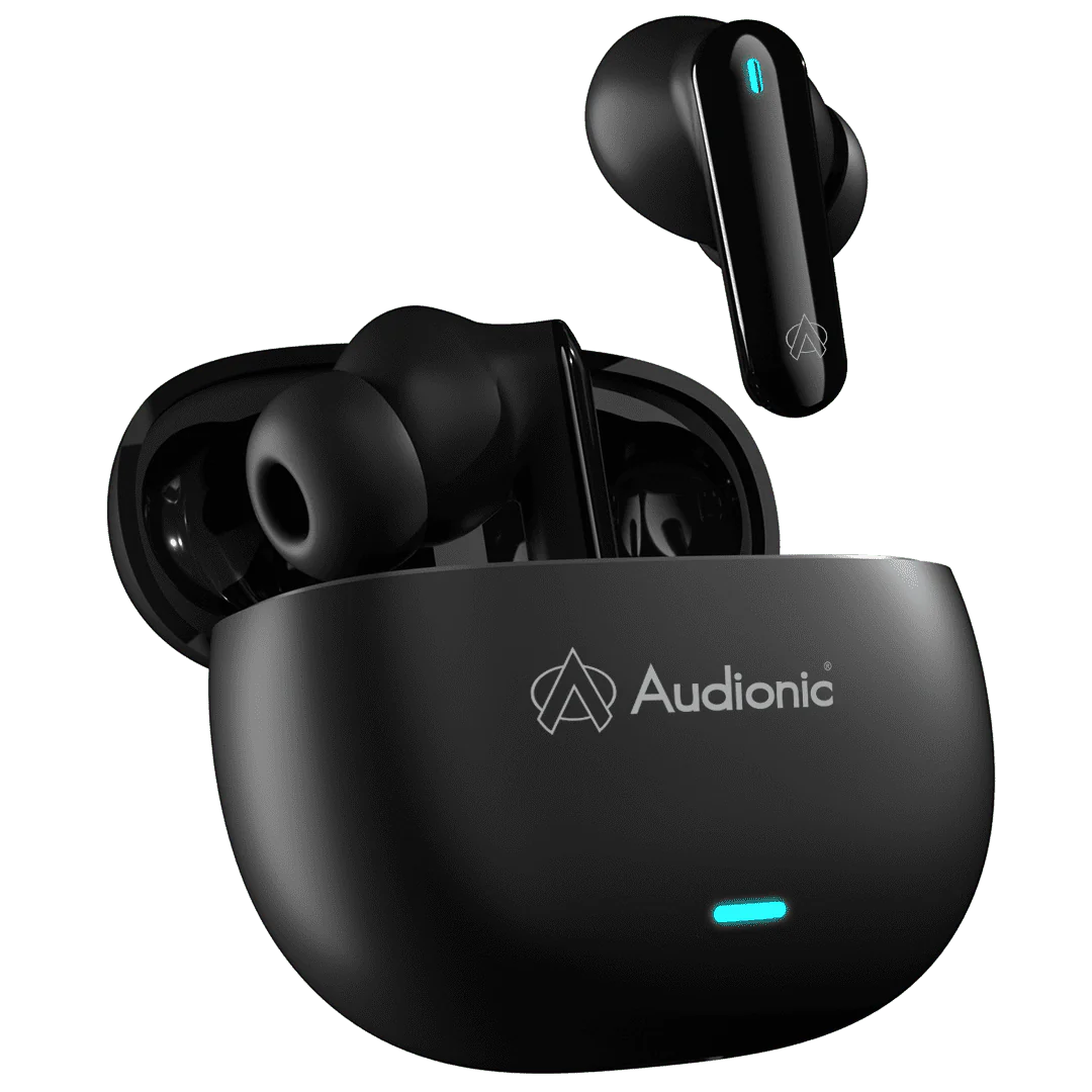 Audionic Airbud 425 (original) Quad Mic, ENC Wireless Earbuds, Gaming mode Low Latency TWS Earbud With 40 Hours Playrime