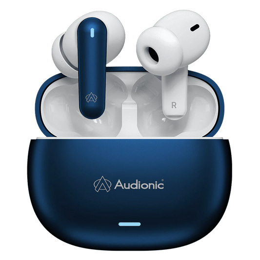 Audionic Airbud 425 (original) Quad Mic, ENC Wireless Earbuds, Gaming mode Low Latency TWS Earbud With 40 Hours Playrime