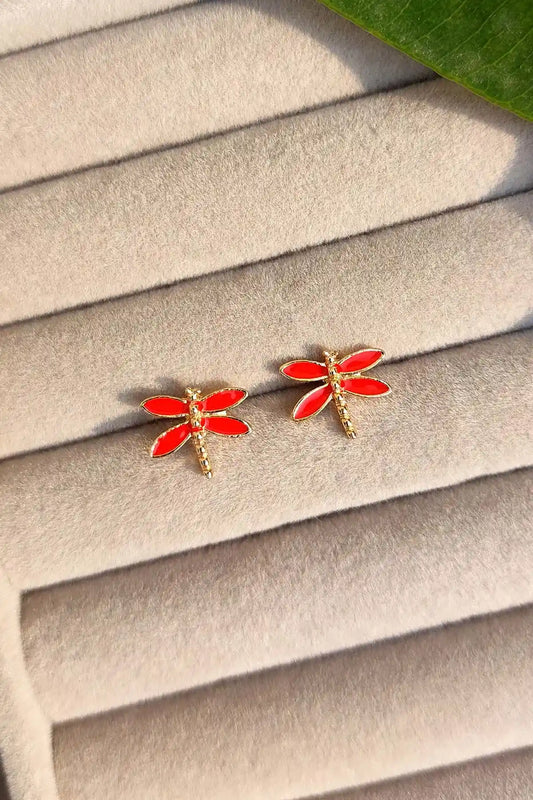 Dragonfly Stainless Steel Studs ST-011