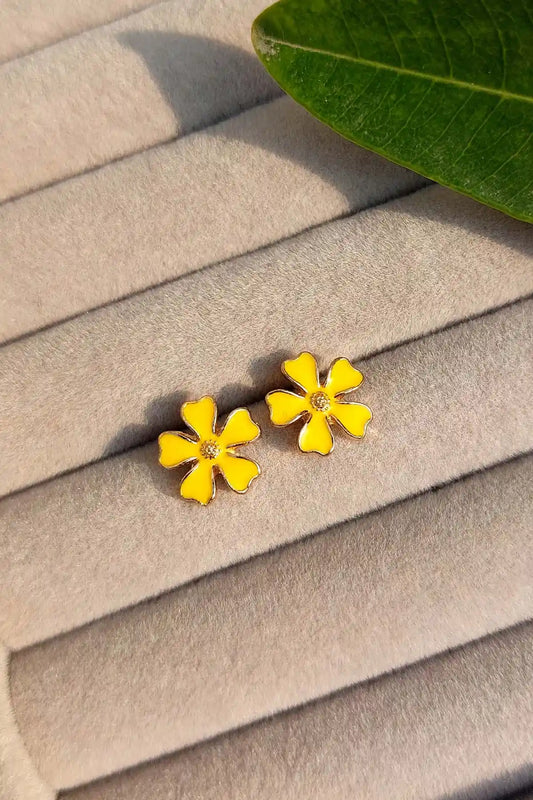 Flower Stainless Steel Studs ST-012
