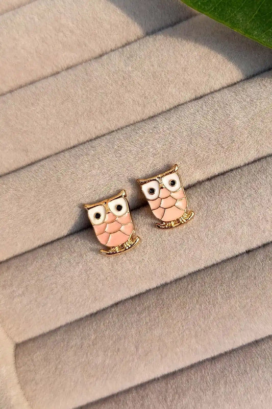 Owl shape Stainless Steel Studs-ST-019