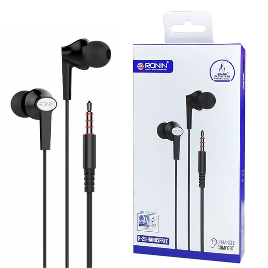 Ronin R-29 (original) Handsfree- Best Quality Music Sound Handfree