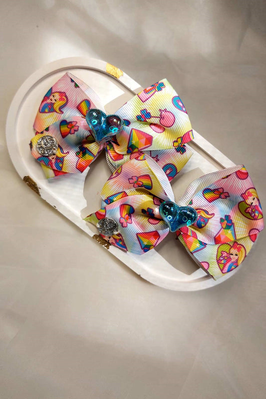 Satin Fabric Bow Hair Clip HC-001