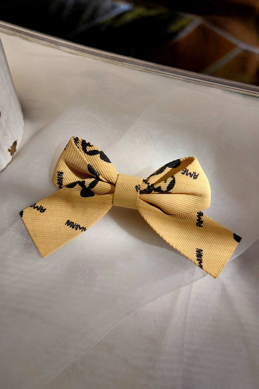 Satin Fabric Bow Hair Clip HC-010