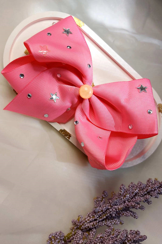 Satin Fabric Bow Hair Clip HC-002