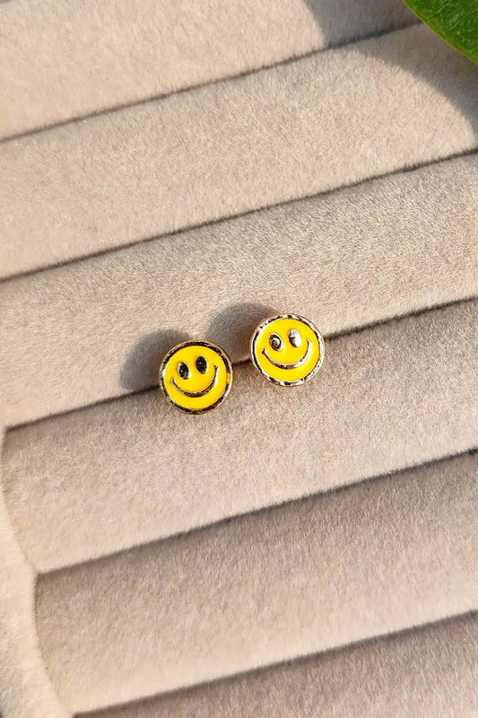 smiley-face-stainless-steel-studs