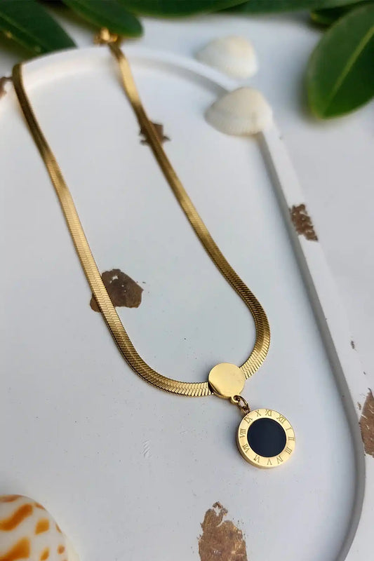 Stainless Steel Necklace Silver Premium SN-004