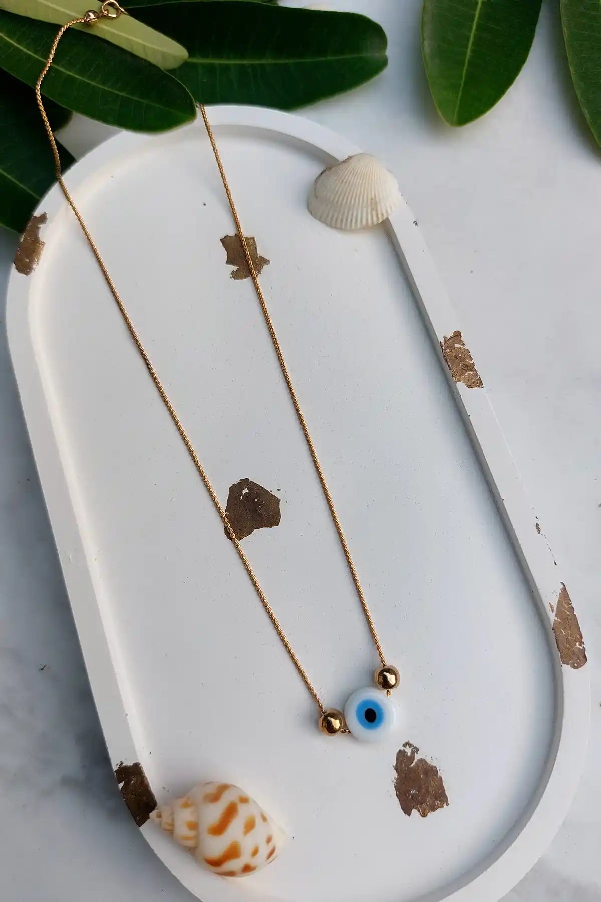 Stainless Steel Necklace Golden SN-001