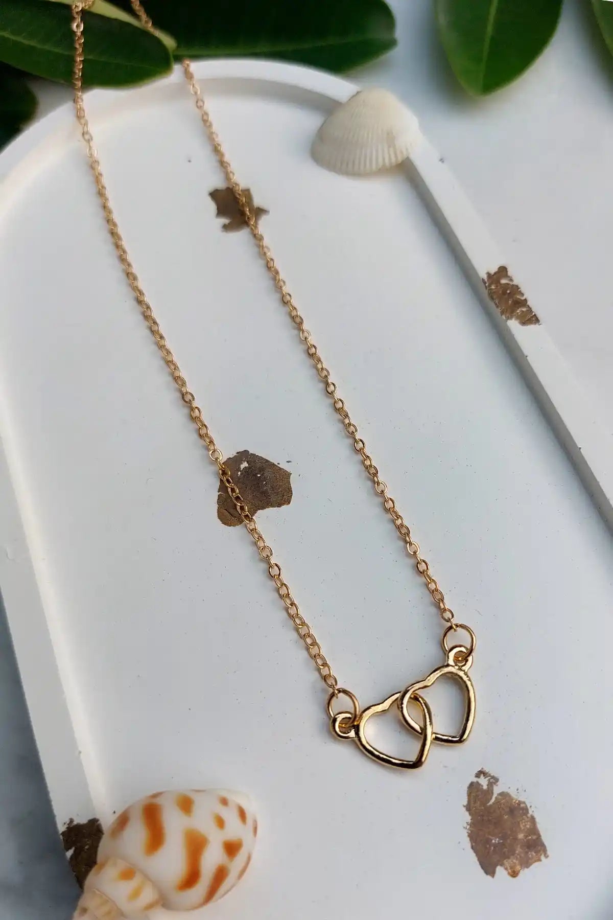 Stainless Steel Necklace Golden SN-007
