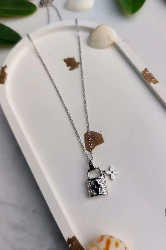 Stainless Steel Necklace Siver Premium SN-013