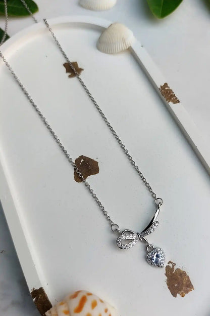 Stainless Steel Necklace Silver SN-014