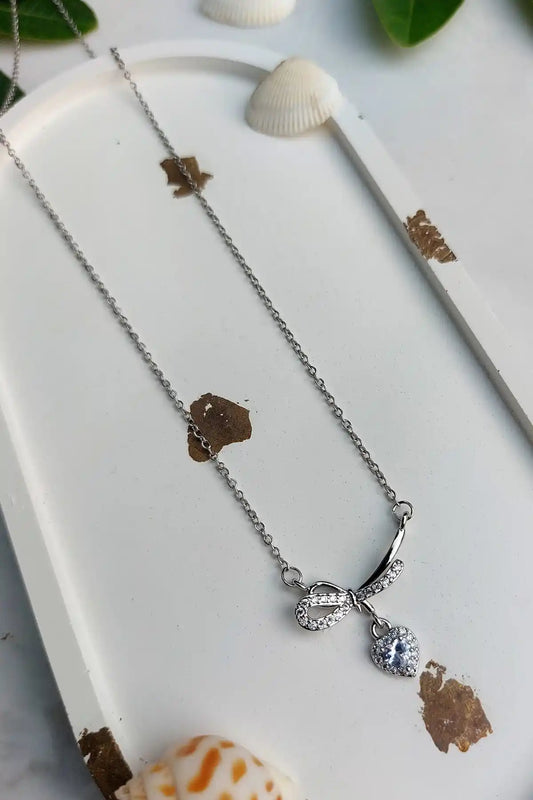 Stainless Steel Necklace Silver SN-014