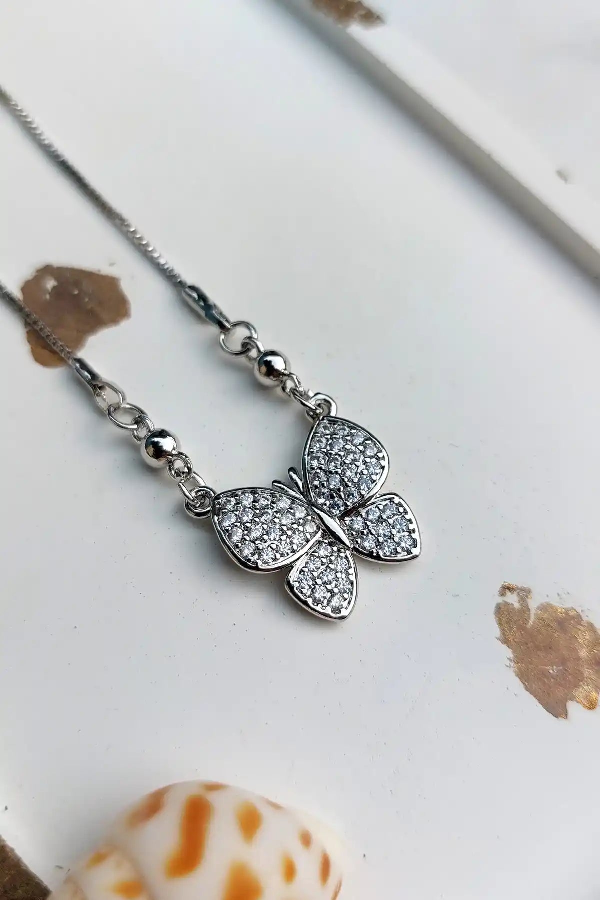 Stainless Steel Necklace Golden Premium SN-009