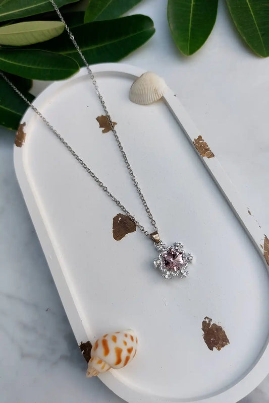 Stainless Steel Necklace Silver SN-004