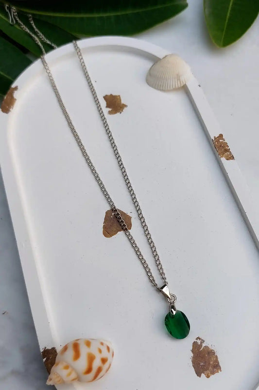 Stainless Steel Necklace Silver SN-006