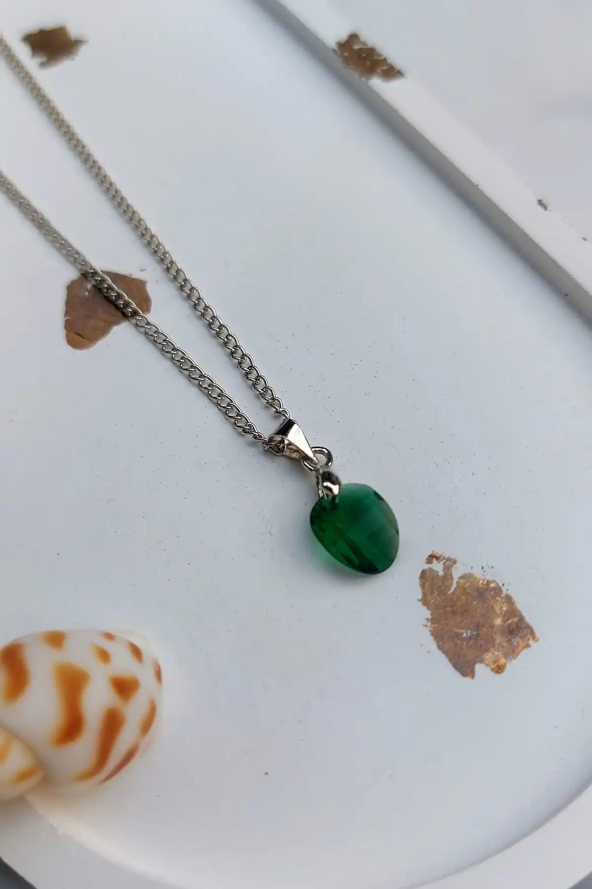 Stainless Steel Necklace Silver SN-006