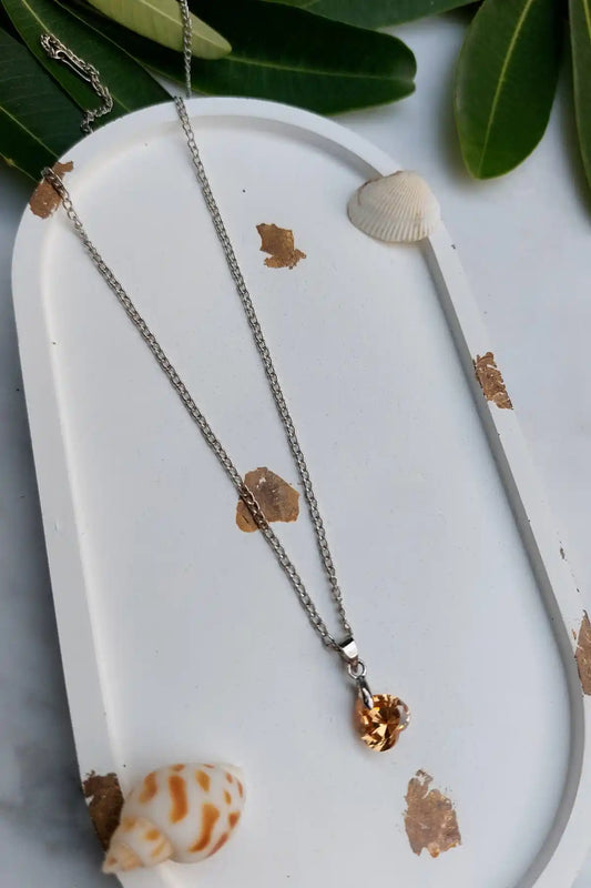 Stainless Steel Necklace Silver SN-008