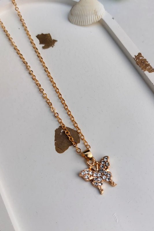 Stainless Steel Necklace Silver Gold Premium SN-012