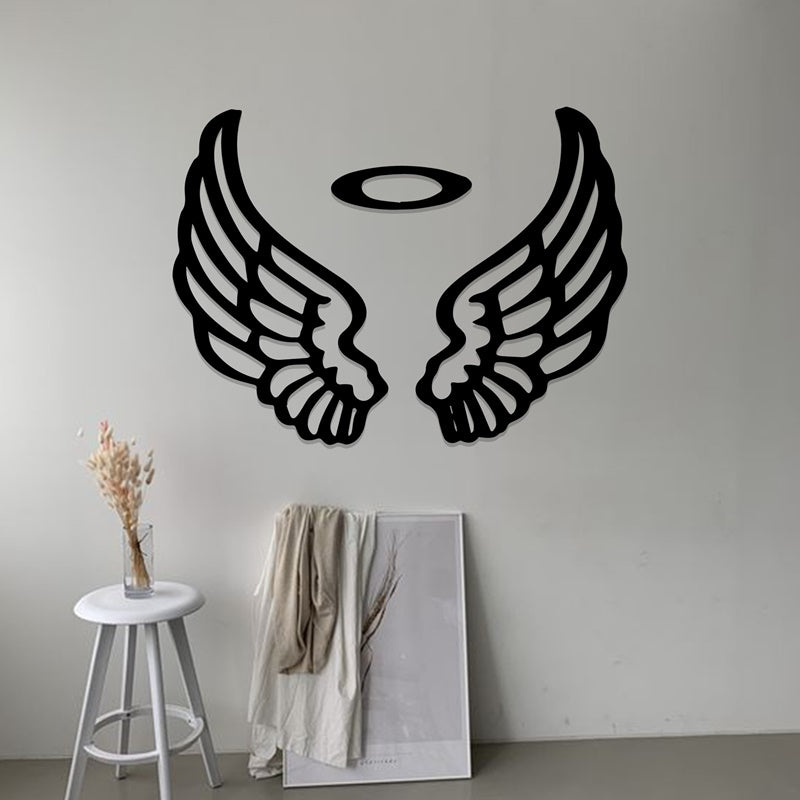 Eagle Feather-Inspired Acrylic Wall Frame Laser Cutting Combination of 3 panels Frame. - Open Market Pakistan