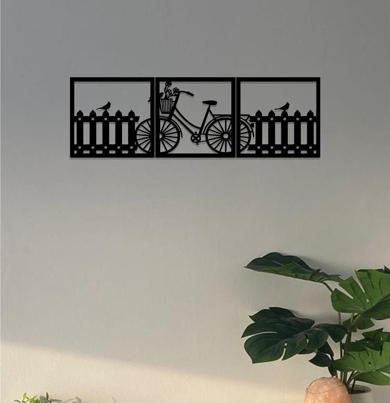 Bicycle-Shaped Acrylic Wall Frame Laser Cutting. - Open Market Pakistan